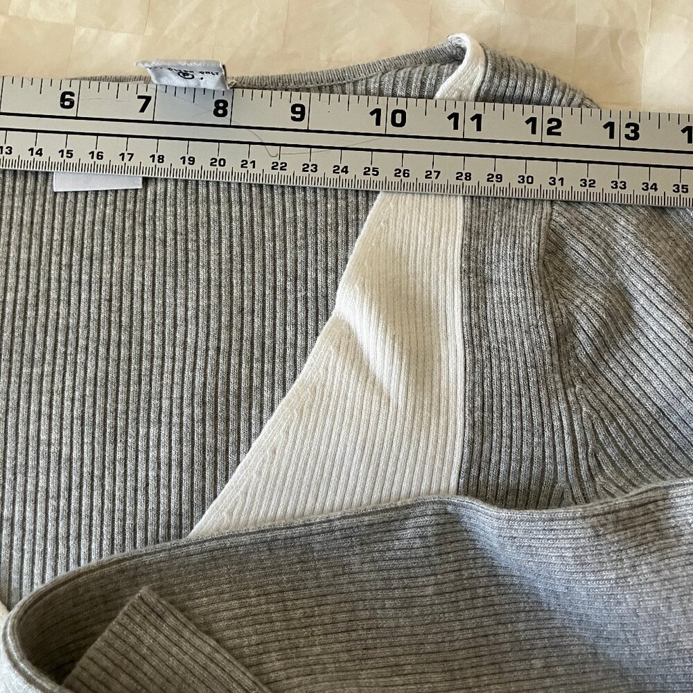 Armani Exchange Vintage Sweater/Pullover Gray/White Size M Teen - Picture 10 of 11